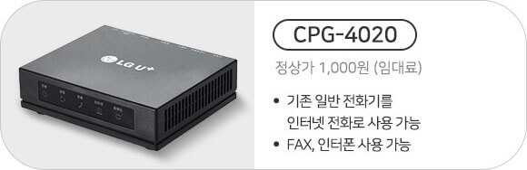 LG U+ 기업전화 단말기 종류8